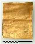 The gold scroll inscribed with a Jewish prayer found in a Roman child’s grave dating back to the 3rd century CE in the Austrian town of Halbturn