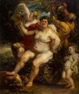 Bacchus by Rubens