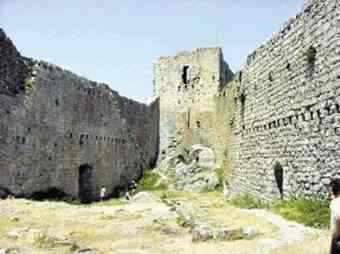 The fortress at Montségur