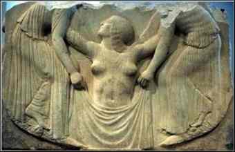 The Birth of Aphrodite, from the front panel of the Ludovisi Throne, c. 460 BC