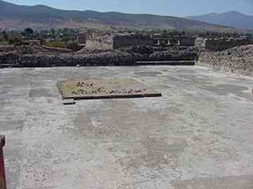 Northern Patio Viewed From Hall Of The Columns With Southern Patio In Background