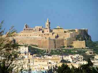 The Citadel in the capital city of Gozo, Victoria.