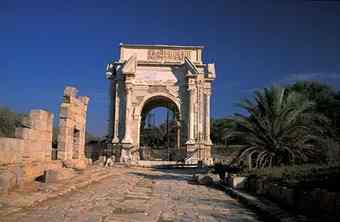 Arch of Septimus Severus, Leptis Magna