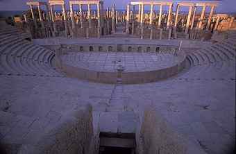 Theatre, Leptis Magna