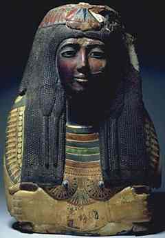 The Ka-nefer-nefer mask was stolen and smuggled out of Egypt sometimes in late 1950's