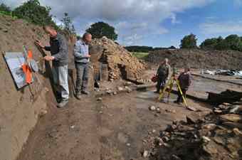 Archeologists now think that the Danevirke was built to protect an overland route connecting the Vikings' eastern trade routes with those to the west.