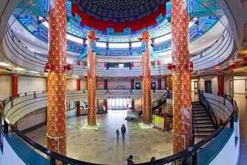 The Lobby of the Calgary Chinese Cultural Centre.