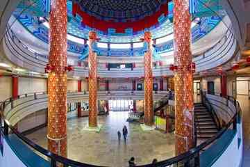 The Lobby of the  Calgary Chinese Cultural Centre.