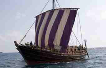 The Phoenicia at sea