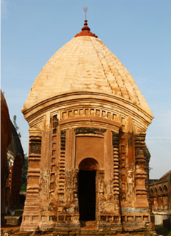 Just 72 of these 108 terracotta temples in the village of Maluti are still standing.  They are architecturally unique, but are threatened by neglect and poor management.
