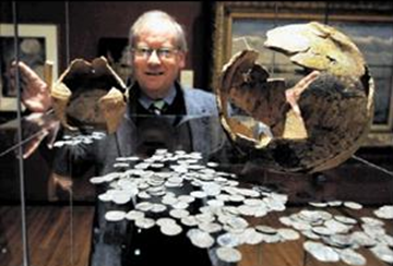 Mediaeval silver coin hoards go on display