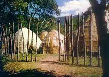 The Wolf Creek Indian Village and Museum.