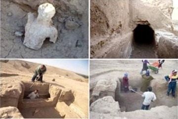 The Roman era tomb unearthed in east Syria