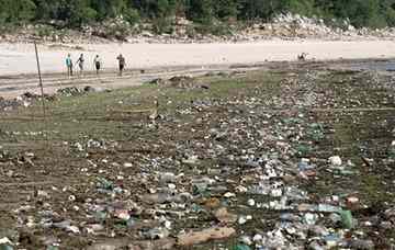 The Amazon river is at its lowest level in more than one hundred years.