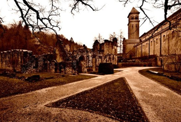 The Treasure of the Knights Templar and the War Chest of Louis XVI and Marie Antoinette was supposedly hidden somewhere in the abbey of Orval, in Belgium's Ardennes Forest.