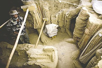 [Chinese mine in Afghanistan threatens ancient find_1291628064091[5].png]