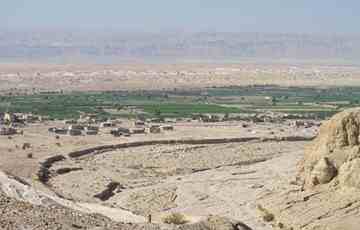 View from Bab edh-Dhra Archaeological Site.