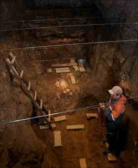 The remains were excavated at a cave site in southern Siberia.