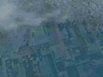 Most intriguingly, researchers using sonar equipment have discovered, at a depth of about 2,200 feet (700-800 meters), a huge land plateau with clear images of what appears to be urban development partly covered by sand. From above, the shapes resemble pyramids, roads and buildings.