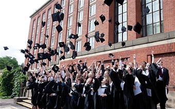 Once upon a time, a minority of students were rewarded with a first class honours degree or an upper second, but now the majority often receive such an accolade Photo: ANDREW FOX