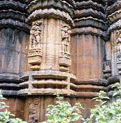 The 11th century temple in the Garabadu precinct .Telegraph pictures