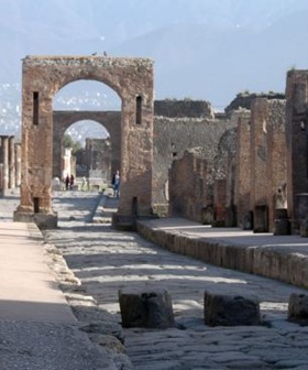 Roman street in Pompeii