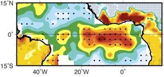 Atlantic Ocean warming