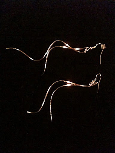 Whisper ~ Pierced Earrings ~ Gold 
