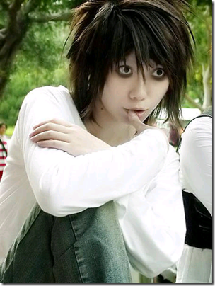 death note cosplay - ryuzaki l. lawliet