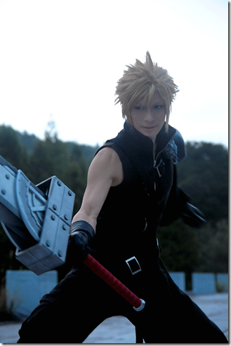 final fantasy vii advent children cosplay - cloud strife 04