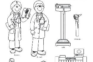 Dibujos Para Colorear Oficios Y Profesiones