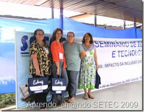 Amara, Jucélia, Helena e Joci