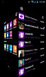 Download GOSMS WP7 Purple Theme Free APK