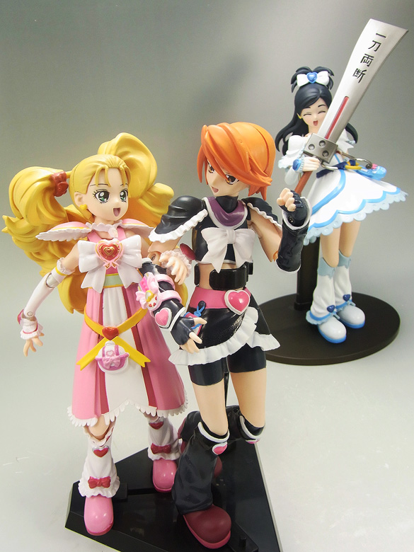 467  ふたりはプリキュア　Nax Heart  　DXアクションフィギュア　3体セット Yahoo!オークション - ふたりはプリキュア DXアクションフィギュア 全3