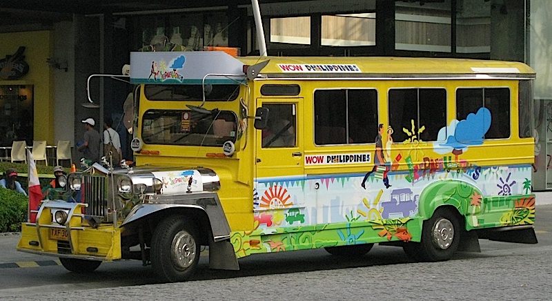 Jeepney Tours' colorful jeepney