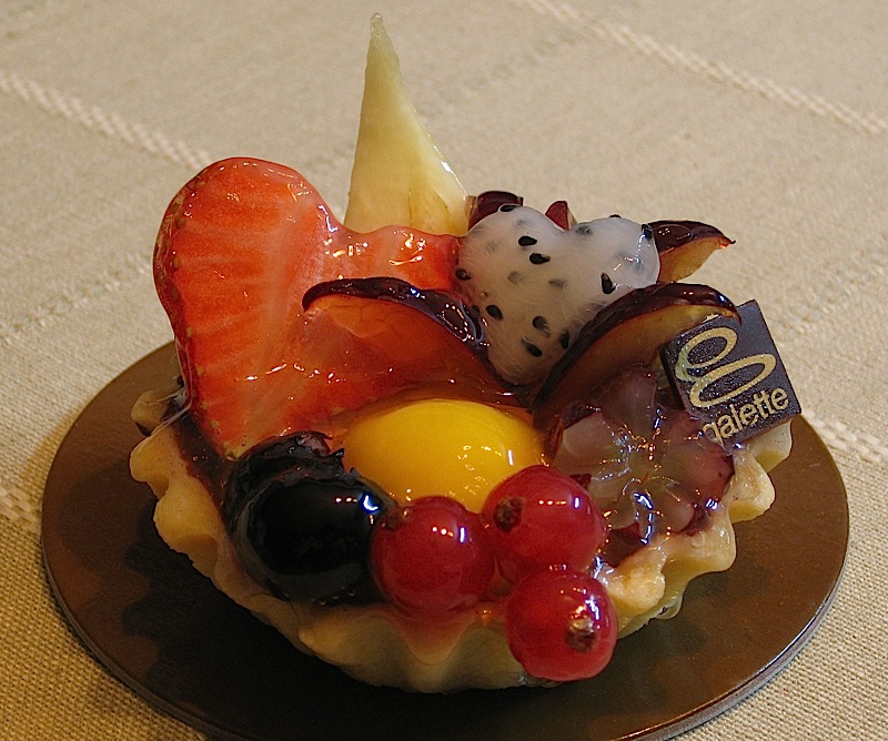 exotic fruit tart from Galette Patisserie & Chocolaterie