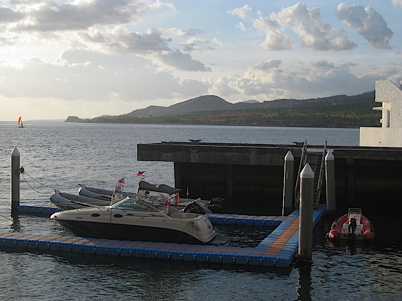 the marina at Bellarocca Island Resort