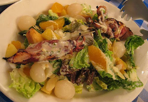 Italianni's Grilled Squid Salad