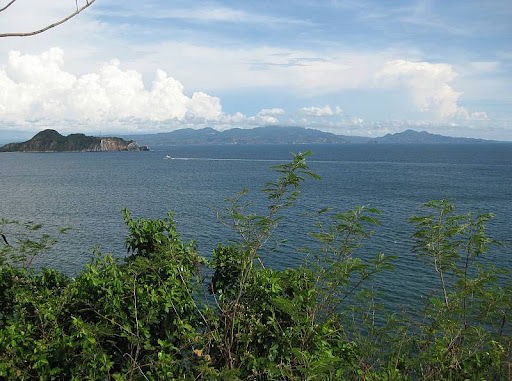 Caballo Island, also known as Fort Hughes, in the South Channel as seen from Corregidor Island
