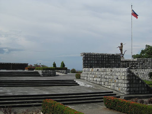 Filipino Heroes Memorial and Farmer-Soldier statue in Corregidor Island