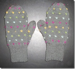 Thrumbed Mittens - Finished
