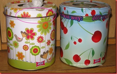 joy tissue canisters, by bitsandtreats