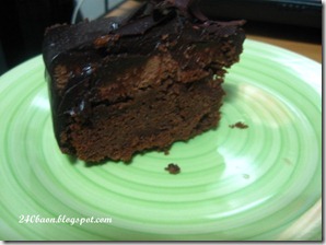 chocolate heaven slice, by 240baon