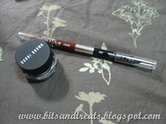 bobbi brown gel liner and urban decay eye liners, by bitsandtreats