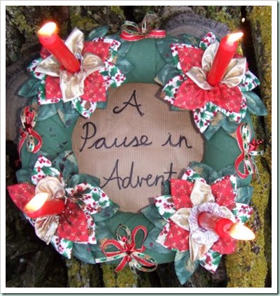 Pause in Advent Logo from Floss