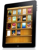 iPad running iBook application