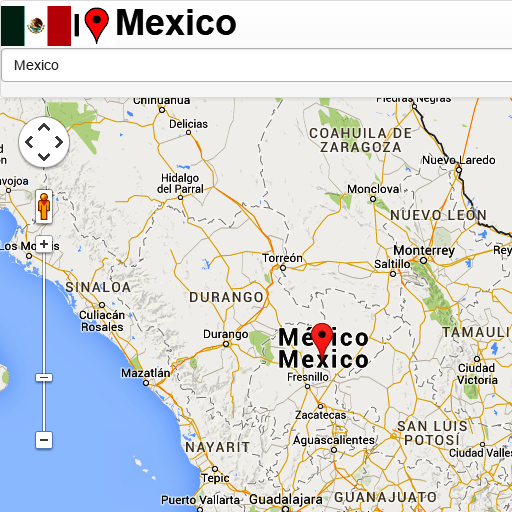 Mexico Map