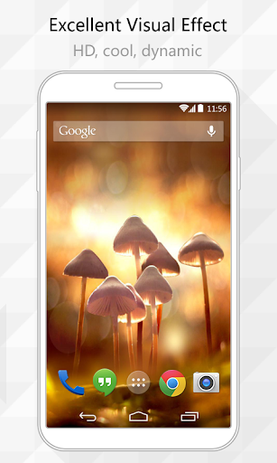 Cute Mushroom Live Wallpaper