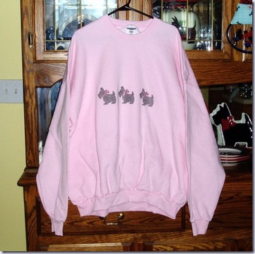 scottieacres pink sweatshirt 517