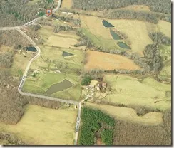My Tennessee Property from birds eye view